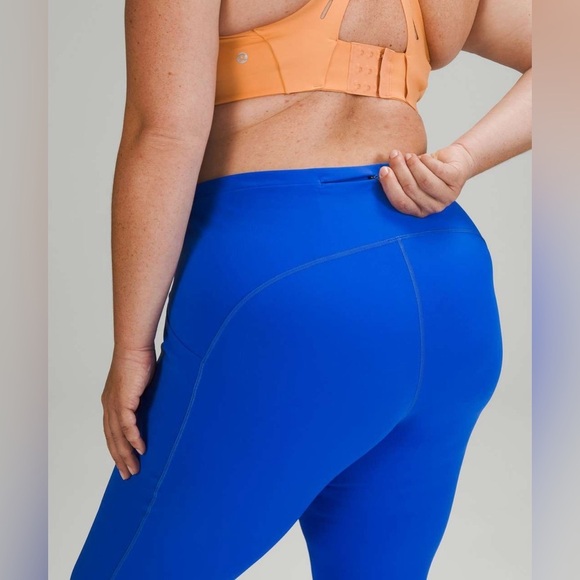 NWOT Lululemon Swift Speed High-Rise Crop 23" Blazer Blue Tone Size 4 - Picture 6 of 14